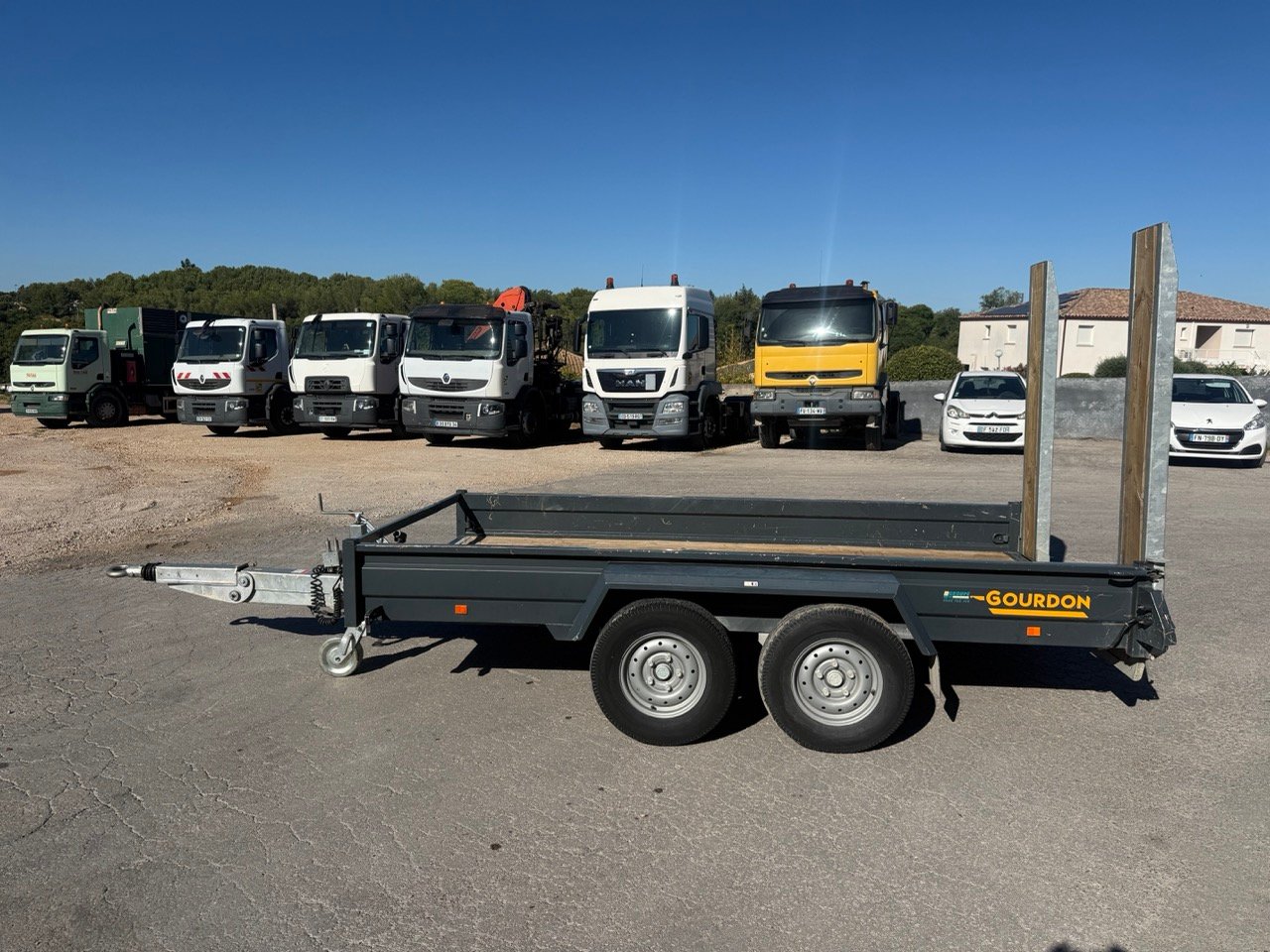 Remorque Porte engins 3t5 GOURDON – Image 2