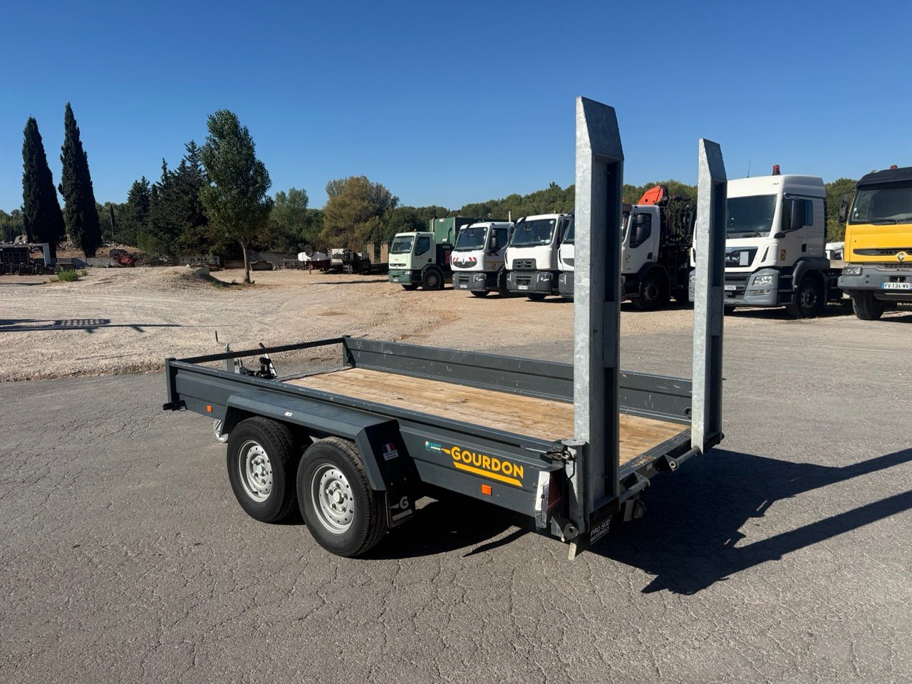 Remorque Porte engins 3t5 GOURDON – Image 3