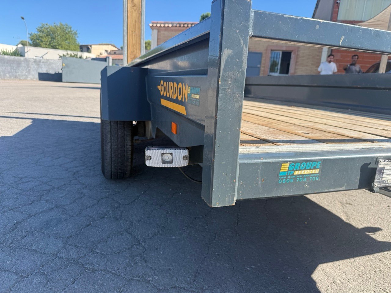 Remorque Porte engins 3t5 GOURDON – Image 16